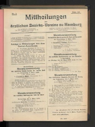 No. 3. März 1899