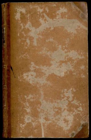 Manual 1781, Göttingen, 1781