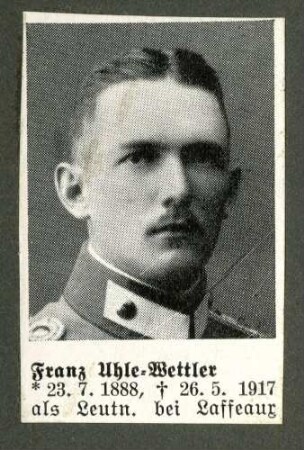 Uhle-Wettler, Franz