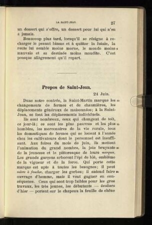 Propos de Saint-Jean