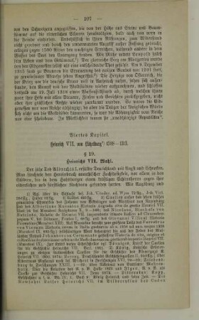 Viertes Kapitel. Heinrich VII. von Lützelburg 1308-1313