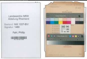 Entnazifizierung Phillip Fahl , geb. 19.06.1895 (Lehrer)