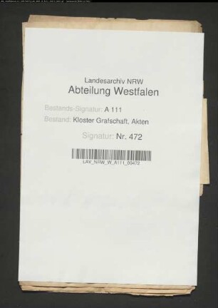 Winkhausen: Land am Hünnegraben: Becker zu Winkhausen