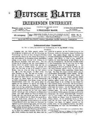 Lebenskundlicher Unterricht