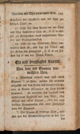 Ein und dreyßigstes Kapitel - Fünf und dreyßigstes Kapitel