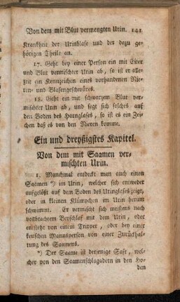 Ein und dreyßigstes Kapitel - Fünf und dreyßigstes Kapitel
