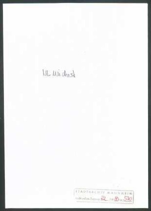 Bonger, Betsy, Amsterdam, Schriftwechsel mit Wichert