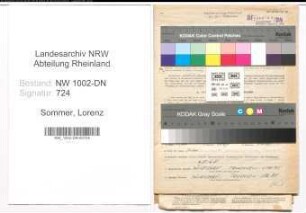 Entnazifizierung Lorenz Sommer, geb. 23.06.1914 (Techn.Angestellter)
