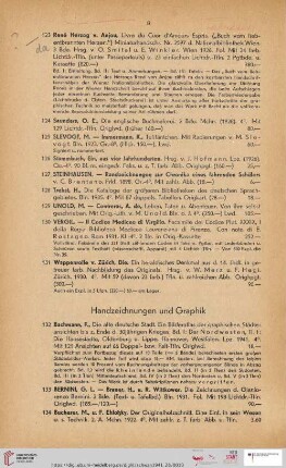 Handzeichnungen und Graphik (Nr. 132 - 163)