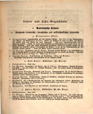 Jahresbericht über die Lateinische Bezirks-Schule und den mit ihr verbundenen Realcursus zu Germersheim : für das Jahre. 1836/37