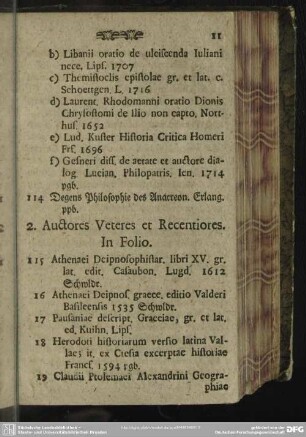 2. Auctores Veteres et Recentiores