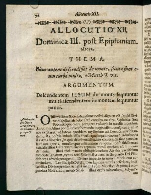 76-82, Allocutio XII.