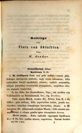 Linnaea  : ein Journal für die Botanik in ihrem ganzen Umfange. 23. 1850