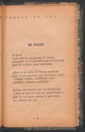 Mi dolor