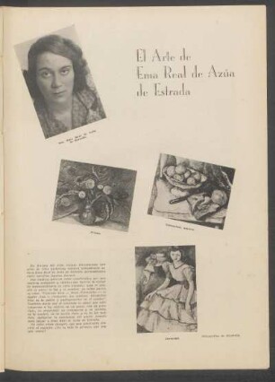 El arte de Ema Real de Azúa de Estrada