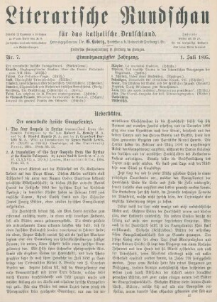 193-200 Der neuentdeckte Evangelientexte