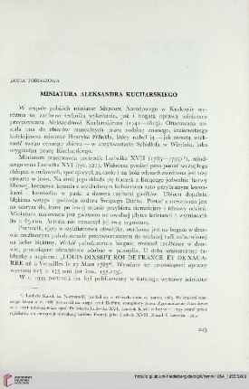 [4.]1954: Miniatura Aleksandra Kucharskiego