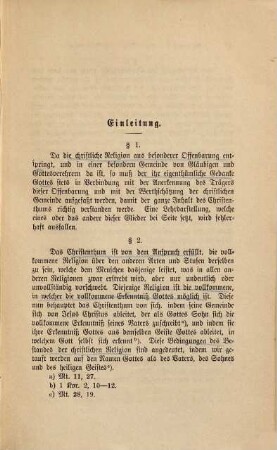 Unterricht in der christlichen Religion