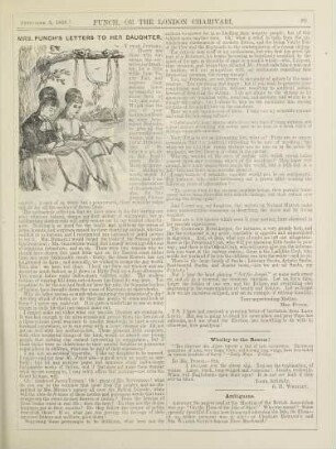 Mrs. Punch's letters to her daughter