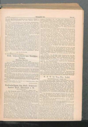 K. L. V. im Reg.-Bez. Cassel : Vorstandssitzung am 4. Januar 1922 ; [Lehrerwarte]