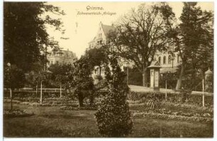 Grimma. Schwanenteich-Anlagen