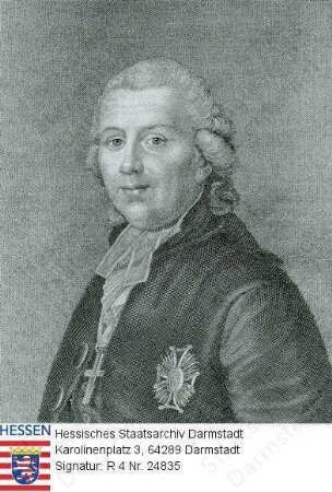 Dalberg, Karl Theodor Reichsfreiherr v. (1744-1817) / Porträt, Brustbild