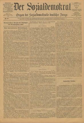 No. 29. 20. Juli 1889.