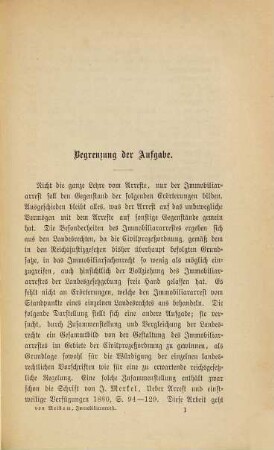 Der Immobiliararrest im Geltungsbereiche der deutschen Civilprozeßordnung