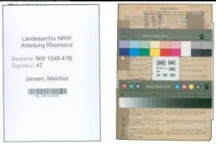 Entnazifizierung Melchior Jansen , geb. 28.12.1891 (Feuerwehrmann)