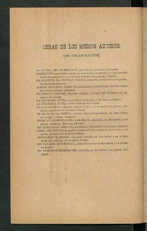 Obras de los mismos autores