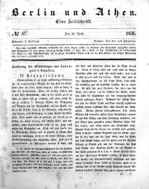 1836,47: No. 47