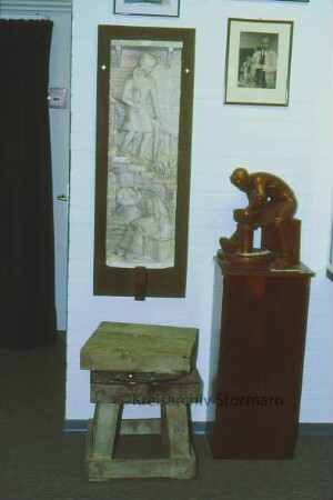 Stormarnsches Dorfmuseum: Relief von Richard Kuöhl
