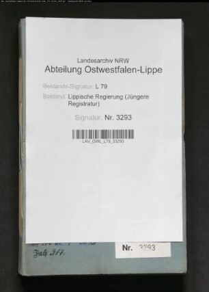 Unterhaltungskosten für die Landeschaussee, Band 14