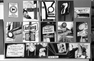 Freiburg: Schwarzes Kloster; Ausstellung: Lasst Schilder sprechen