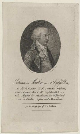 Bildnis des Johannes von Müller