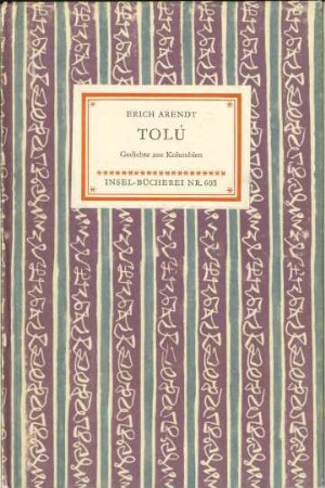 Erich Arendt: Tolú