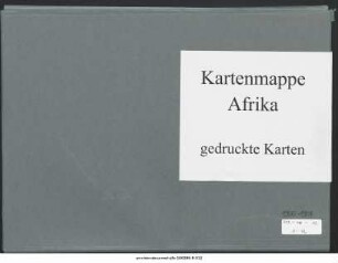 Mittleres Nordafrika : Reisen von Barth, Vogel, Overweg, Richardson, Rohlfs : 1900-1908 : Kartensammlung