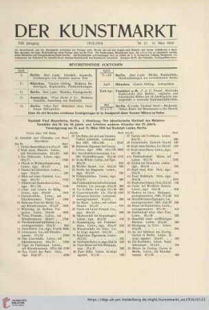 Nr. 27 (31. März 1916)