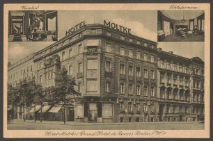 Ansichtskarte Hotel Molke, Königgrätzer Straße 103