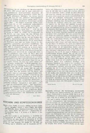 525-526 [Rezension] Alte Kirche und Ostkirche