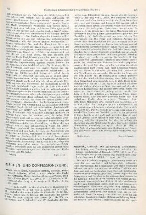 525-526 [Rezension] Alte Kirche und Ostkirche