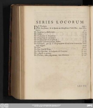 Series Locorum.