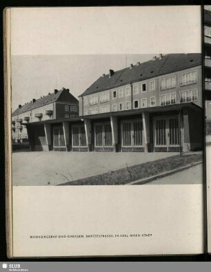 Wohnungsbau Und Garagen, Unritzstrasse, In Karl-Marx-Stadt