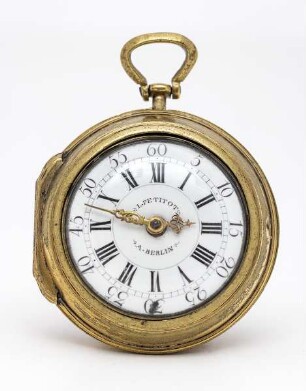 Louis Petitot, Taschenuhr, um 1720, Inv. Nr. KH 98/140 UH