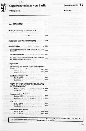 Nr. 77, 9. Februar 1978
