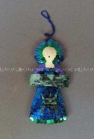 Christbaumschmuck: weibliche Figur
