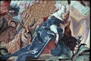 Der Heilige nimmt an der Kaiserkrönung Lothars II. teil