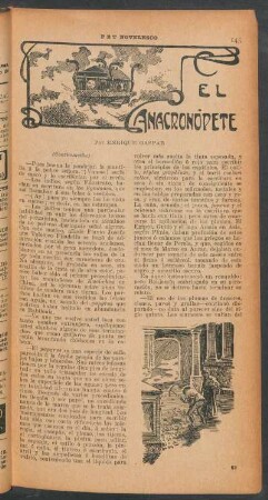 El anacronópete - (Continuación) : PBT novelesco