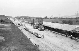 Bühl; Baden-Baden: Trasse; von Autobahnbrücke