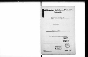 Besetzung der Lehrstühle der Theologischen Fakultät